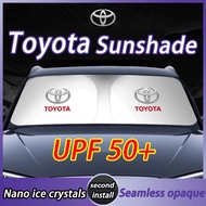 TOYOTA sunshade, front windshield  thermal insulation curtain  Corolla Cross YARIS ALTIS VIOS rav4 CAmry chr   Dedicated