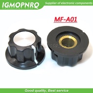 10pcs MF-A01 bakelite potentiometer knob cap WH118/WX050 bakelite knobdiameter 19.5MM with RV16 hole