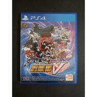 BD PS4 Super Robot Wars V Reg 3 (ENGLISH) cassette ps 4 game games war similar to gundam