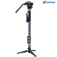 Leofoto MF-324CL+BV-10 Flip lock carbon fiber monopod