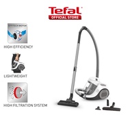 Tefal Swift Power Cyclonic Bagless Vacuum Cleaner TW2947 – 3 Accessories, Advanced Cyclonic Technology, Compact, Extreme Hygiene, 750W, 5M Cord