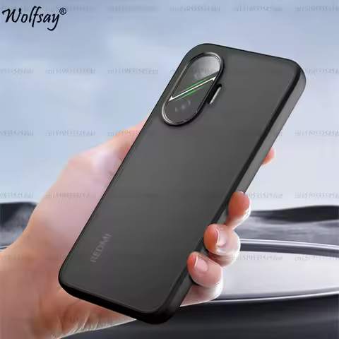 Matte Transparent Phone Case For Xiaomi Poco F7 Case Matte PC Back Cover For Poco F7 Case For Poco F