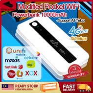 FAST🔥10000mAh Modified Unlimited WiFi Hotspot 4G LTE Pocket Wifi Portable Wifi Router Simcard with P