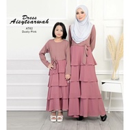 Dress Aisytsarwah 7.0 sedondon ibu anak-raya 2021-baju budak perempuan