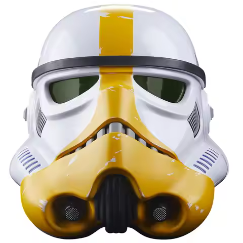 Hasbro STAR WARS The Black Series The Mandalorian Artillery Stormtrooper Premium Electronic Helmet F