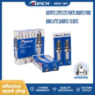 4pcs Original Torch Spark Plug Candle Replace Igntion System Model DK7RTC L7RTC E7C F6RTC 5K6RTC F9R