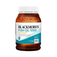 น้ำมันปลา Blackmores Odourless Fish Oil 1000mg Omega-3 DHA EPA 400 Capsules