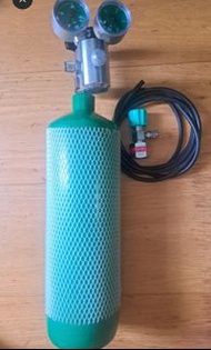 CO2氣瓶及JBL雙頭壓力錶