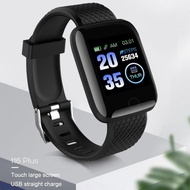 116Plus Bluetooth Smartwatch Smart Bracelet Wristbands D13 Heart Rate Blood Pressure Pedometer Fitne