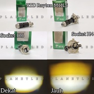 Lampu Utama RTD Rayton M11LS Socket H6 DAN H4 Original Ada Kipas+Senja