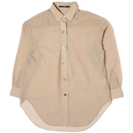 Munich 20SS Made in Japan SHEER SHIRT MN201T15 ONE SIZE BEIGE Long Sleeve Top【Pre-owned】【Munich】