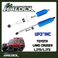 Toyota Land Cruiser LJ70/LJ73 4X4 Waldex Lift Up 3"inc Gas Absorber Supreme 34C