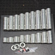 Bosh bolt M17 / BOLT 21 boss bolt 17mm boss bolt ALUMINIUM CNC bolt block boltRing caliper busing la