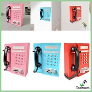 [ Telephone Props Wall Decoration Iron Crafts for Bedroom Sturdy