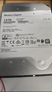 WD 16TB HDD