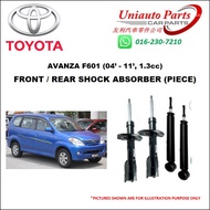 TOYOTA AVANZA F601 (04' - 11', 1.3cc) FRONT / REAR SHOCK ABSORBER (PIECE)