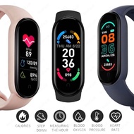 Smart M6 Men's And Women's Fiess Sports Bracelet Heart Rate Blood Pressure Monitor Digital Watch for