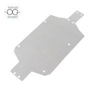 For  1/14 14301 14302 14303 RC Car Stainless Steel Base Chassis Armorupgrade Parts Accessories