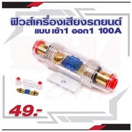Car Audio Fuse 1 Input 1 Output 100A