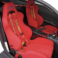 SABELT 2 Inch Racing Seat Harness 4 Point Snap In Seat Belt with Cam Lock Seat Belt