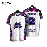 Futsal Jersey T-Shirt Men's Jersey Limited Edition Thailand Virus Unisex Jersey