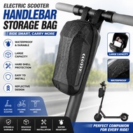 Electric Scooter Bag Storage Electric Bicycle Handlebar Bag Scooter Storage Bag with Large Capacity 