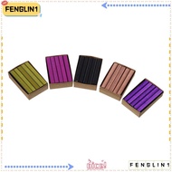 FENGLIN 1000Pcs Staples per Pack 26/6 Standard Staples, 6 Colors Metal Colored Staples, Colorful 26/