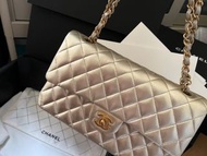 Chanel champagne gold classic flap
