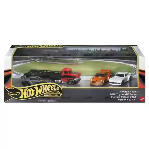 Hot Wheels Premium Modified Race Team Box Set 2025 Track Day Diorama Model Toys Gmh39-W