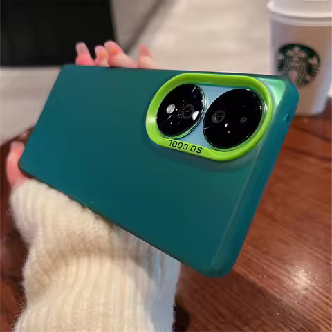 Luxury Matte Laser Aurora Case For Huawei P60 Pro P50 P40 Mate 50 40 30 Honor 80 70 60 50 Nova 11 9 