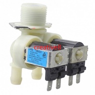 1Pc Double-Head Solenoid Valve Switch Parts Of Washing Machine, For Galanz XQG60-A708C/A708/708F/FPS