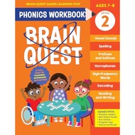Brain Quest Phonics Workbook: Grade 2 - Brain Quest Phonics Workbooks by Workman Pub | 9781523527854