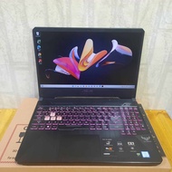 Laptop Asus TUF Gaming FX505GT Core I5 - Gen 9Th Ram 8 Gb SSD 512Gb VGA Nvidia GeForce GTX 1650 4Gb
