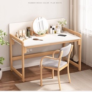 【SG Sellers】Minimalist Makeup Table Dressing Table Home Bedroom Makeup Table Vanity Table with Dressing Mirror &amp; Chair Modern