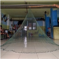 THROWING NET Nilon 9 FEET 2.7 METERS SHRIMP FISH THROWING NET RIVER NET MUARA NET