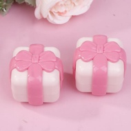CL> 1/2pcs 5g Cream Jar Empty Ceramic Cosmetic Makeup Jar Pots Eyeshadow Cream Lip Balm Container Bl