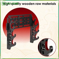 [Wishshopelxn] Wooden Organizer for 4 Tier Sword Display, Wall Mount Bracket for Samurai Swords