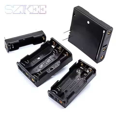 AAA Battery Holder With Pins AAA Holder Can Be soldered suitable for AAA batteries power bank DIY AA