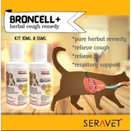 Cats Flu Cough Herbal Remedy Sneezing Kucing Batuk Selsema BRONCELL