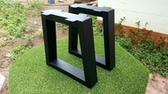 MPT2Wood-Steel ขาโต๊ะเหล็ก ขาโต๊ะกลาง ขาเก้าอี้ม้านั่ง Coffee Table Lege Iron MPT-40 w30xh40cm สีดำด