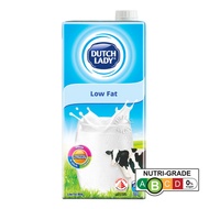 Dutch Lady UHT Milk - Low Fat (Plain) ( 1L x 12 )