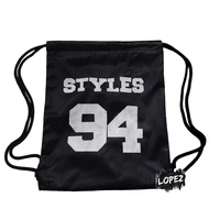 Styles 94 Net Bag / Harry Styles One Direction Backpack / 1D Music Drawstringbag / Lopez Music Backp