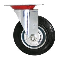 4 inch Rubber Trolley Wheels - Live Trolley Wheels