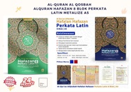 Al-Quran Al Qosbah AlQuran Hafazan 8 Blok Perkata Latin Metalize A5