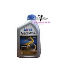 Nhớt dành cho xe số MOBIL SUPER MOTO 4T 10W40 SL/MA2 800ML