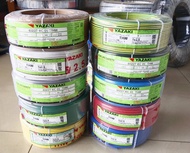 THAI YAZAKI สายไฟ THW 2.5 Sqmm. (100เมตร) (พร้อมส่ง)