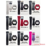 leather watch Aksesori ✎CASIO G-SHOCK BAND AND BEZEL DW5700 DW5750 100% ORIGINAL