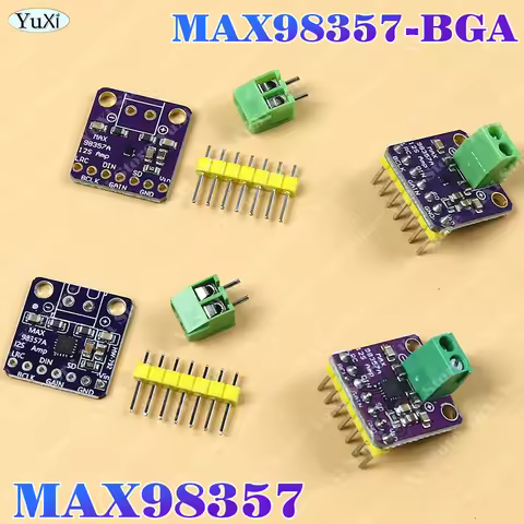 1-4pcs Max98357 I2S 3W Class D Amplifier Breakout Interface Dac Decoder Module Filterless Audio For 