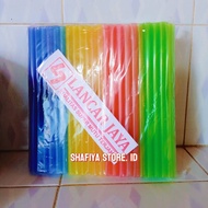 [East Java] Plain Plastic Straw 8x20cm
