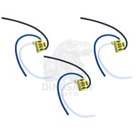 CAR HEADLIGHT BULB SOCKET FOR H4 ORI TYPE HEAD LAMP BULB SOCKET(YELLOW)